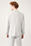 Men's Gray Bi-stretch Unlined Double Slit Jacket A31y4004 - 4