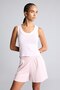 Double Layer Look Slim Fit Ribbed Crop Basic Undershirt I7464Ax26Hs - 3