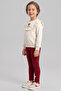 Girl's Suit with Bow Print - 2