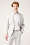 Men's Gray Bi-stretch Unlined Double Slit Jacket A31y4004 - 3