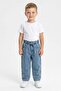 Baggy Boys' Trousers with Tie Waist - 5