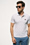 Men's 100% Cotton Breathable Fabric Sailor Regular Polo Collar Tshirt - 3
