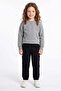 3 Threaded Elastic Waist Jogger Unisex Kids Sweatpants - 3