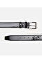 Men's Patent Leather Black Belt - 2