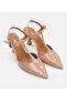 Women's Leather Powder Stiletto - 2