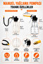Lubrication Pump Practical Oil Pot with Flexible Hose and Fixed End - 2
