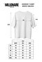 Men's Black Black Jack Oversize Fit Loose Wide Fit Loose Fit T-Shirt - 6