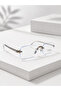 Ares Silver Silver Square Rectangular 56 Ekartman Metal Transparent Men's Blue Light Protection Screen Glasses Eyewear - 2