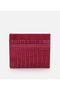 Men's Leather Pink Card Holder