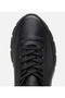 Genuine Leather Men's Black Sneakers - 5