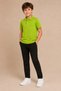 Children's Unisex 2-Pack Polo Collar Short Sleeve School T-Shirt 100% Cotton 2-14 Years - 3