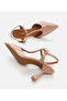 Women's Leather Powder Stiletto - 6