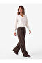 Viscose Long Sleeve Polo Collar Knit Sweater