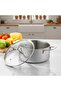 Pro Tri Ply Deep Pot Steel 24 cm - 2