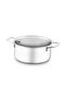 Pro Tri Ply Deep Pot Steel 24 cm - 8
