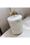 Ginko White Marble 3-Piece Bathroom Set - 2