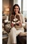 İtaki̇ Cross Plush Home Slippers - 5