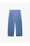 Regular Fit Pile Detailed Pocketed Barrel Cut Trousers - 5