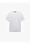 Regular Fit Short Sleeve Crew Neck Cotton Basic T-Shirt - 6