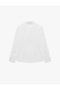 Classic Collar Cotton Blend Buttoned Long Sleeve Basic Shirt - 7