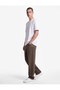 Regular Fit Short Sleeve Crew Neck Cotton Basic T-Shirt - 3