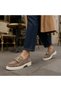 Genuine Leather Beige Daily Women's Shoes Eva Sole Loafer Moccasin Leather Shoes Tkllsl2501 - 6