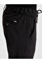 Black Slim Fit Elastic Waistband Jogger Canvas Pants 50317281-Vr046 - 6