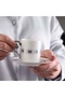 Luces Platinum 4-Person Coffee Cup Set 90 ml - 5