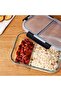 Twin 1360 ml Borosilicate Storage Container - 6