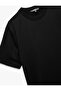 Regular Fit Short Sleeve Crew Neck Cotton Basic T-Shirt - 8