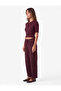 Normal Waist Lace-Up Three-Thread Pocket Sweatpants - 3