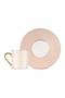 Navy Beige 2-Piece Coffee Cup Set - 5