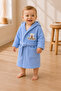 Cotton Candy |   5-Piece Boxed Embroidered Cotton Hooded Baby Bathrobe and Bath Set |   Ultra Soft |   Baby Bathrobe |   Bathroom - 2