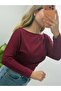 Women's Modal Fabric Boat Neck Blouse - 7