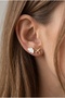 Minimal Airplane Themed Women's Earrings Set - 2