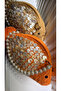Designed Handmade Wicker Fish Clutch Bag Handbag (Wicker Color) - 7