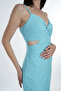 Women's Dress Gdqp4903-Aqu - 2