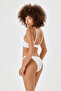 Violet Model V Detailed Support Underwire Bra Set, Breathable Micron Fabric, Push Upp - F001 - 8
