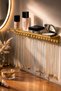 Aging | |   Esila Metal Wall Mount Jewelry Hanger Jewelry Stand Bracelet Necklace Hanger Rack Jewelry Organizer with Shelf Necklace Organizer with Shelf Makeup Organizer with Shelf Perfume Stand Necklace Hanger - 2