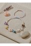 Pisces Natural Stone Macrame Bracelet - 5
