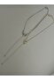 High Quality/Zircon Infinity-Clover Y Model Necklace - 5