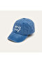 Men's Navy Blue Embroidered Cap Hat - 2