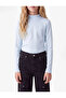 Modal Blend Long Sleeve Slim Fit High Neck T-Shirt - 2