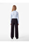 Modal Blend Long Sleeve Slim Fit High Neck T-Shirt - 4