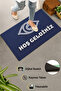 Optician Optician Blue Color Welcome Door Mat 45x70cm - 3