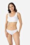 Women's Bamboo Thick Strap Removable Padded Half Tank Top Bustier 3-Pack - 5