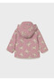 Baby Girl Teddy Bear Patterned Raincoat - 2