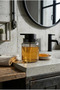 Sahhara 450 ml Liquid Soap Dispenser – Glass Soap Dispenser Kitchen & Bathroom