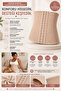 Maternity 2 Size Shaping and Firming Upright Posture Support Underwire Maternity Corset