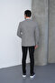 Men's Classic Blazer Jacket Slim Fit Houndstooth Pattern Stylish - 7